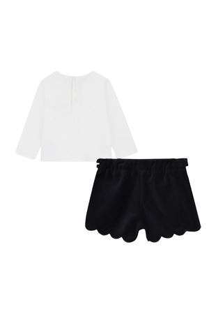 white cotton tow-piece CHLOÉ KIDS | C20719N68